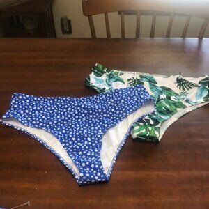2 new swim bottoms from Shein. XL
